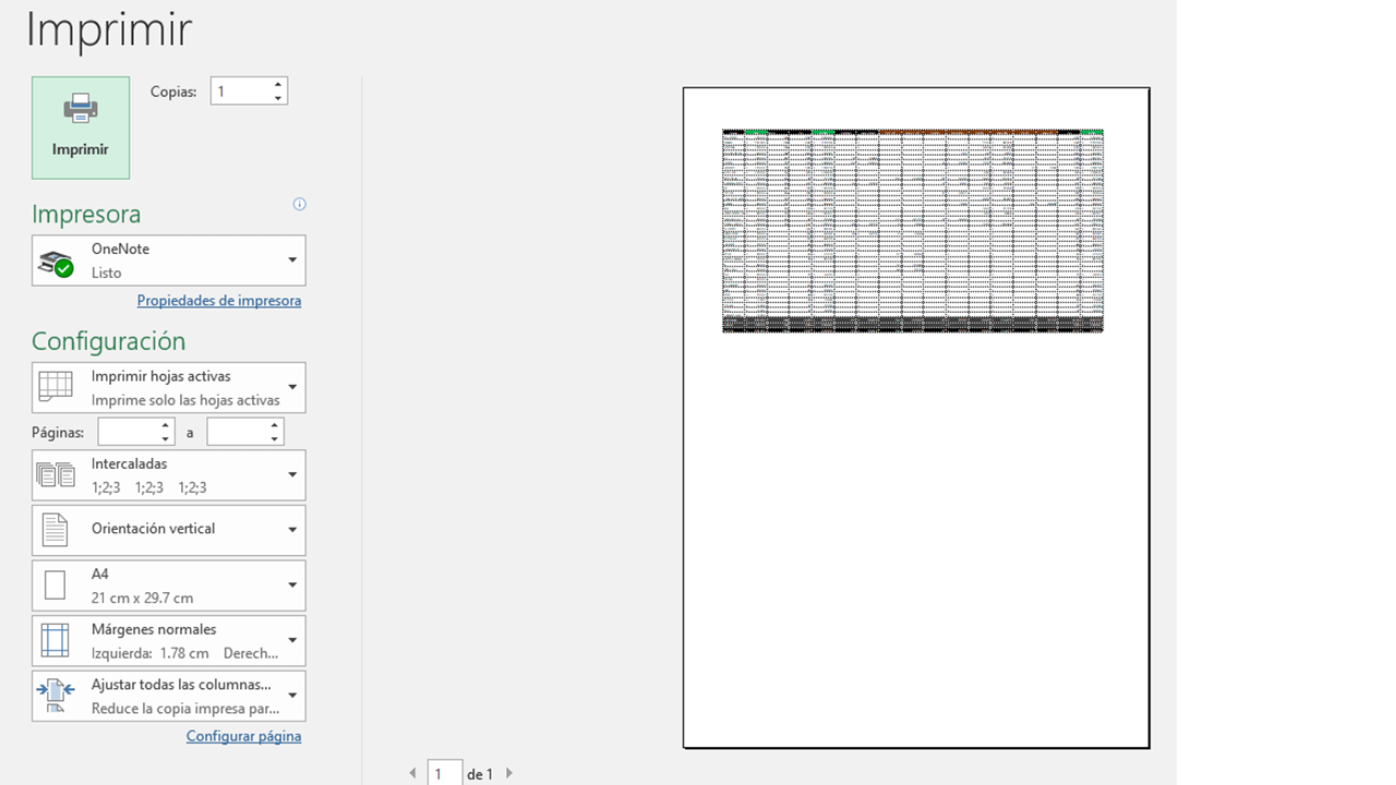 Aprende como imprimir en Excel en una sola hoja y con el mejor formato